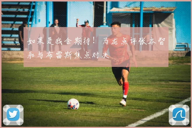 如果是我会期待！马龙点评张本智和与布雷斯焦点对决